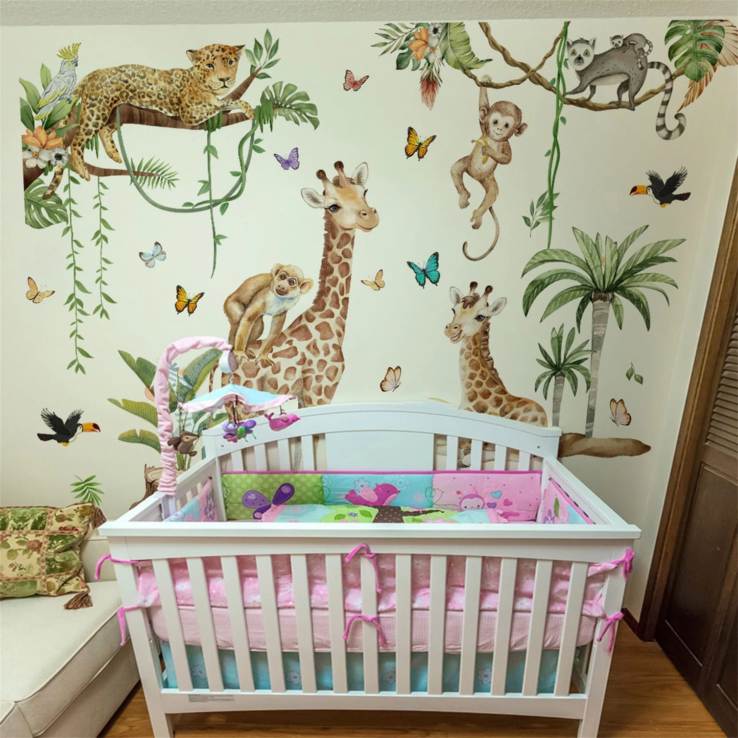 Woodland Creatures Wall Decals | Adorable Kids Room Decor