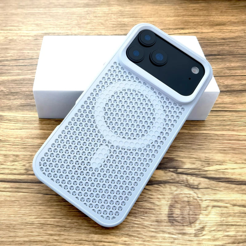 Luxury Heat Dissipating Hard Case for iPhone 17 Series