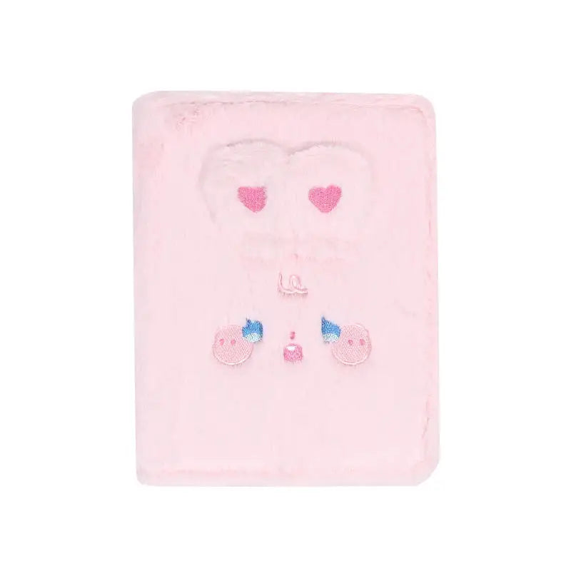 Kawaii Soft Plush A5 Binder Photo Album for Collectors & Students