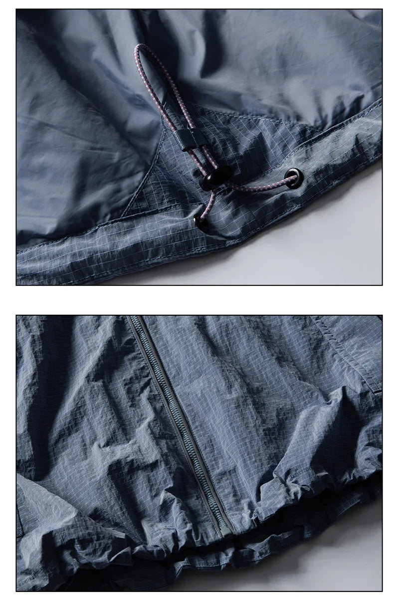 Men's Water-Resistant Hooded Jacket | Trendy Outdoor Style