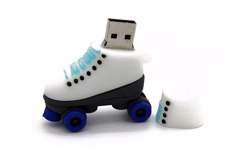 Cartoon Skates USB Flash Drive | Creative High-Speed Pendrive