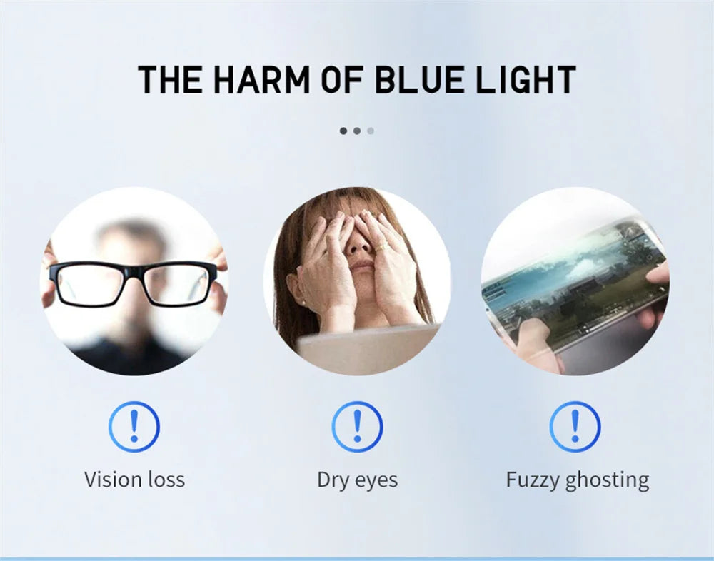 Stylish Retro Blue Light Blocking Glasses for Digital Comfort