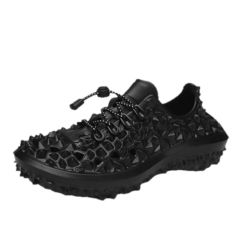 Men's Durable Hollow-Out Clogs | Lightweight Outdoor Sandals