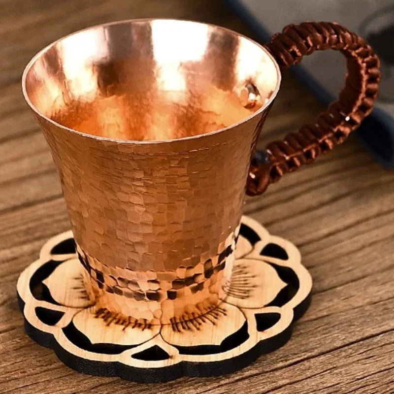 Handcrafted Vintage Copper Mug | Perfect for Coffee, Tea & Beer