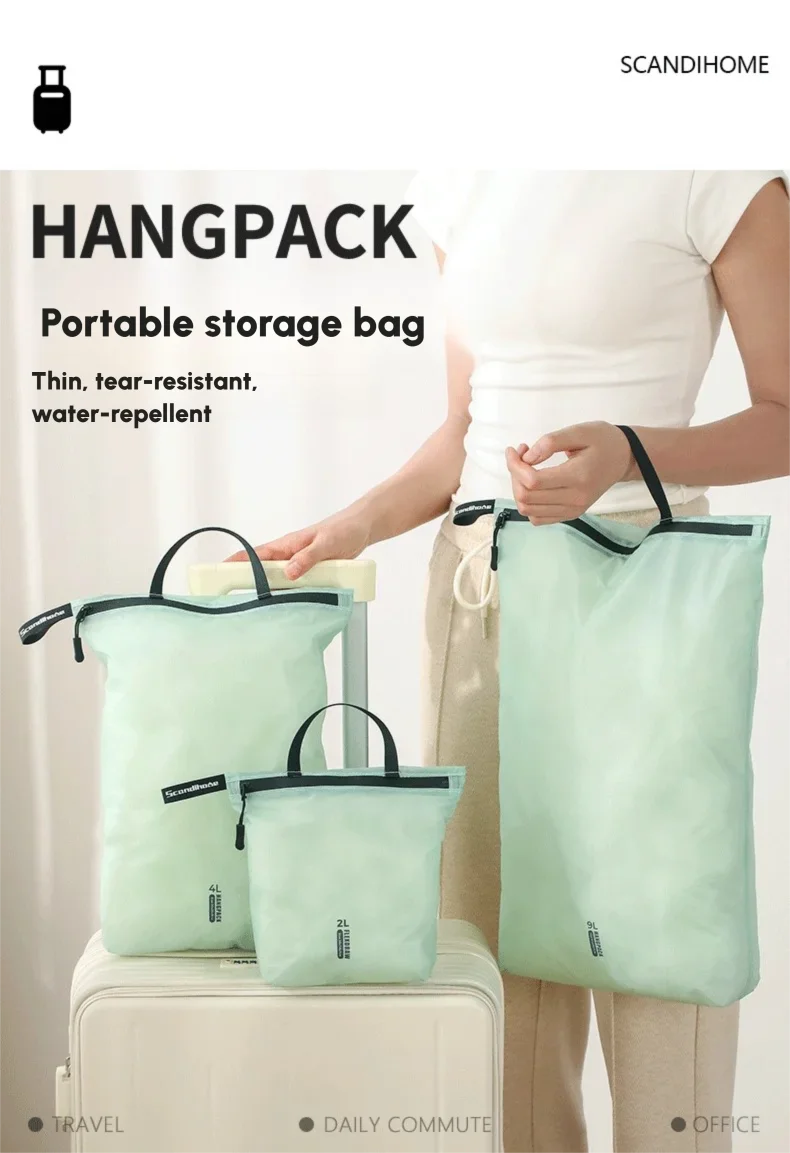 Waterproof Travel Handbag | Lightweight Organizer for Clothes & Toiletries
