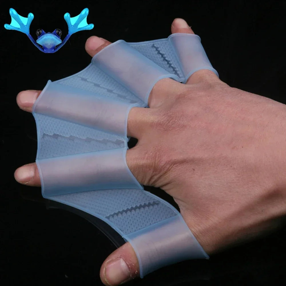 Summer Silicone Swimming Hand Fins | Enhance Your Swim Performance
