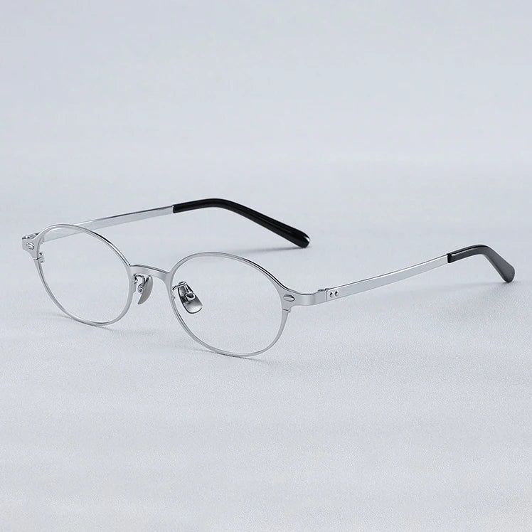 Oval Titanium Photochromic Sunglasses | Elegant Women's Eyewear