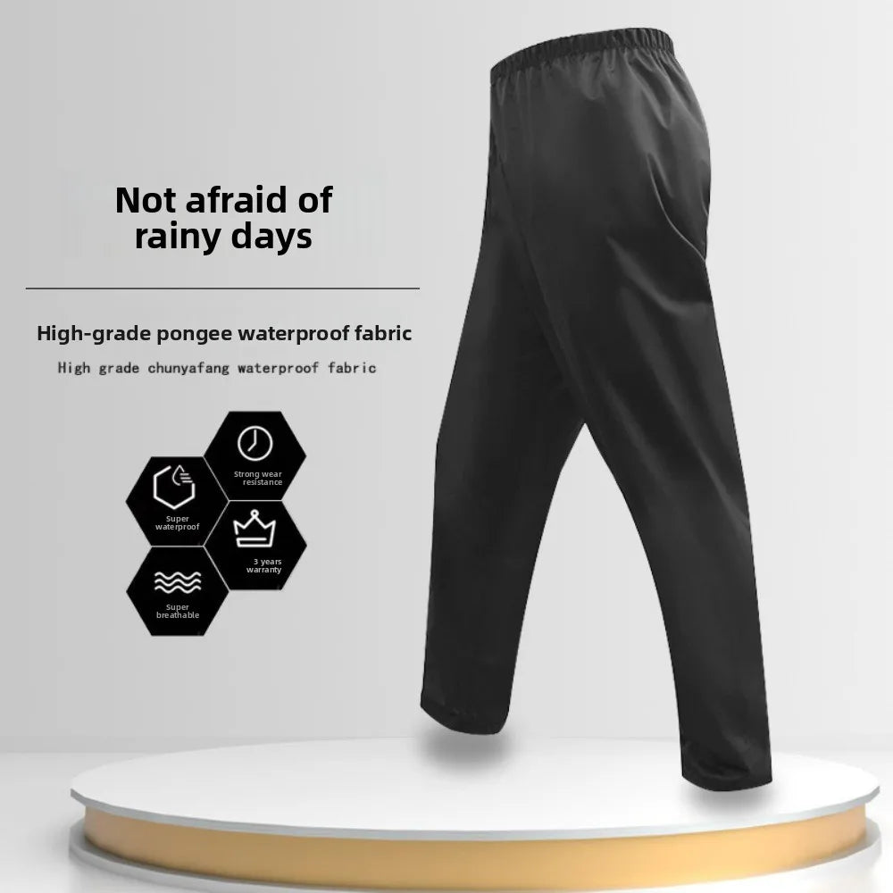 Waterproof Breathable Rain Pants for Outdoor Adventures | Free Shipping