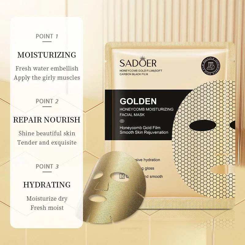 24K Golden Face Masks | Rejuvenating Moisturizing Skincare