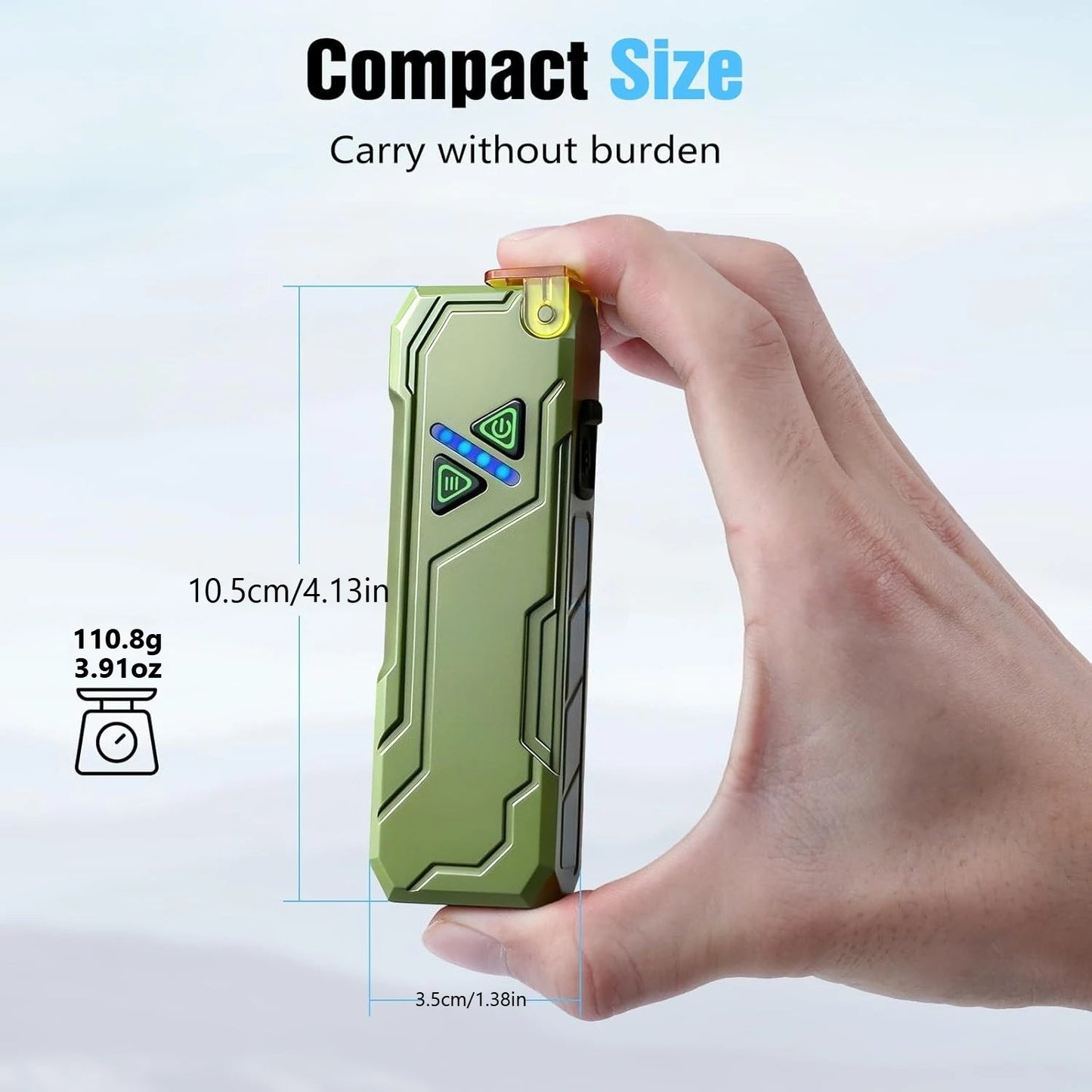 1000 Lumens RGB LED Flashlight | Rechargeable Magnetic Pocket Light