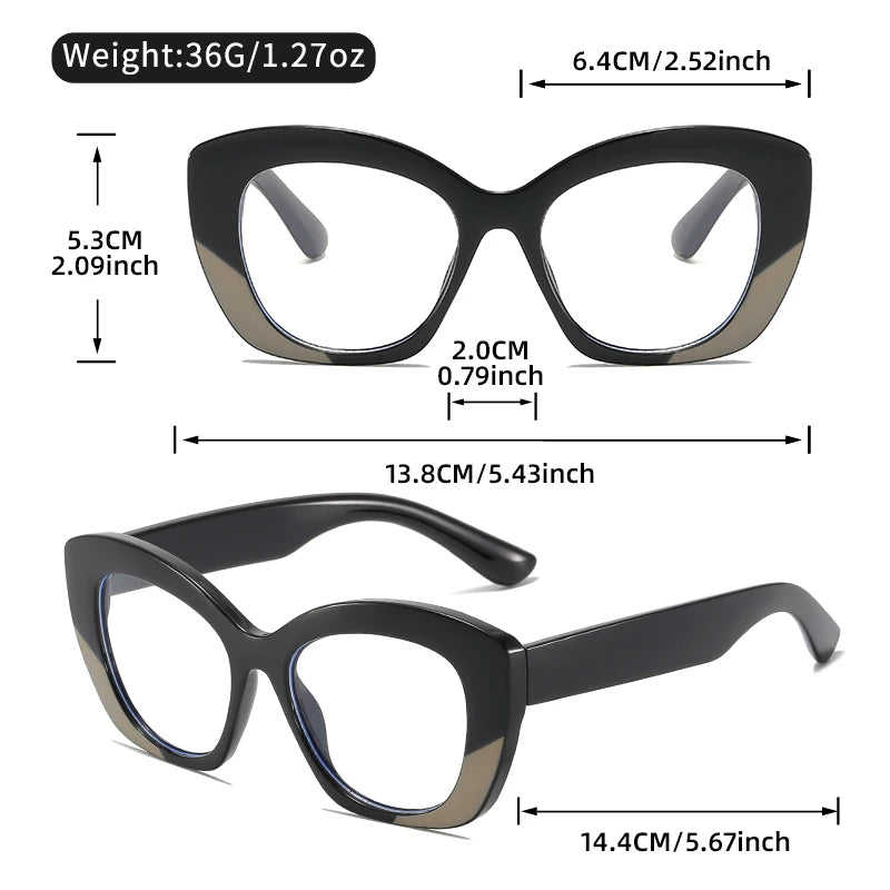 Stylish Cat-Eye Anti-Blue Light Glasses | Ultimate Eye Protection