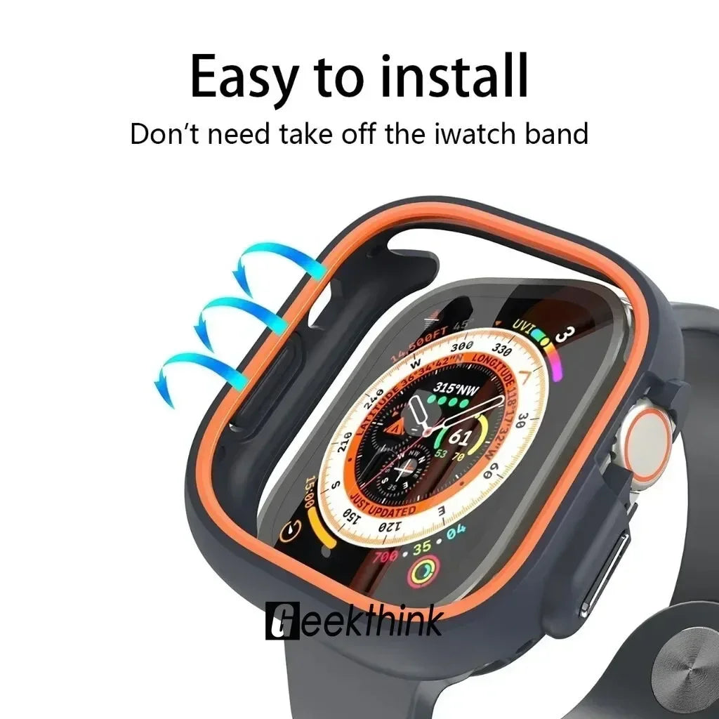 Versatile TPU Case & Silicone Strap for Smartwatches