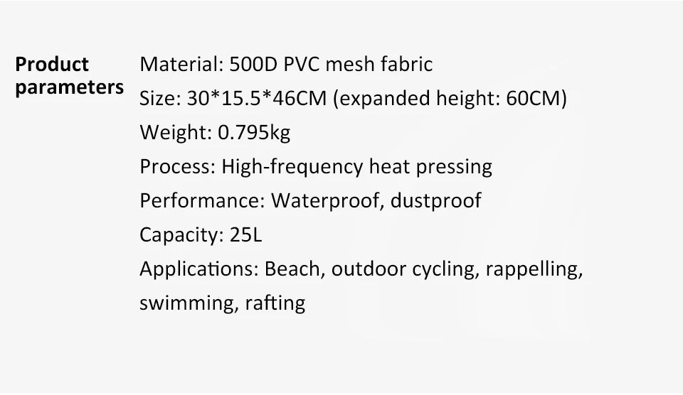Waterproof Dry Bag Backpack | Ultimate Outdoor Adventure Gear