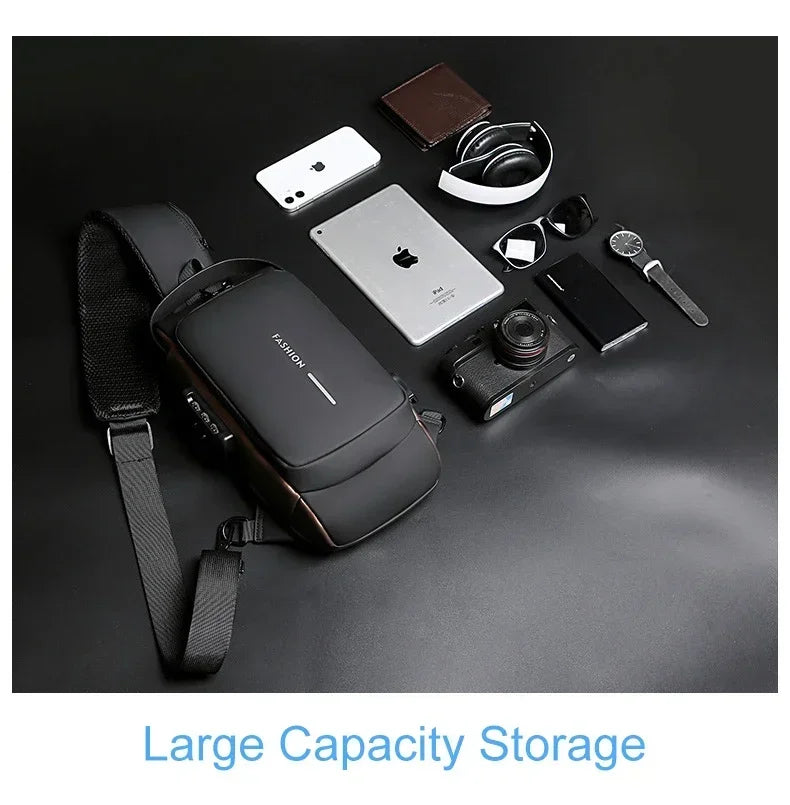 Multifunctional Sling Shoulder Bag | Versatile Travel & School Backpack