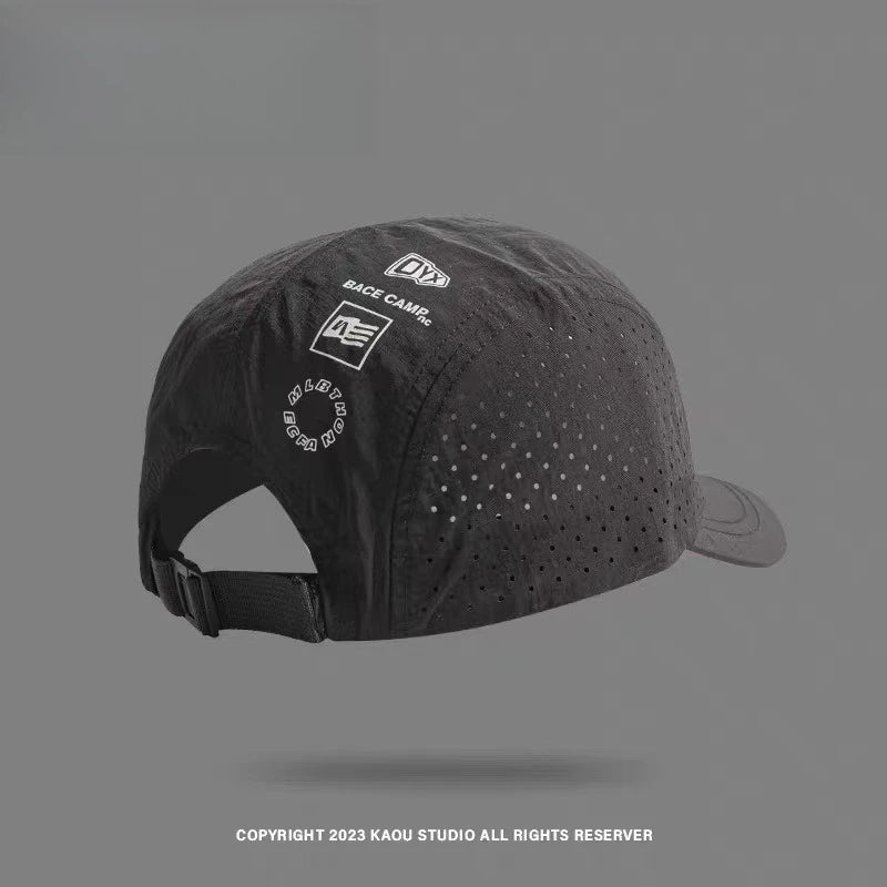 Summer Hiking Hat UV Protection Sunshade Camping Breathable Outdoor Camping Caps Fashion Lightweight Quick Drying Cycling Caps