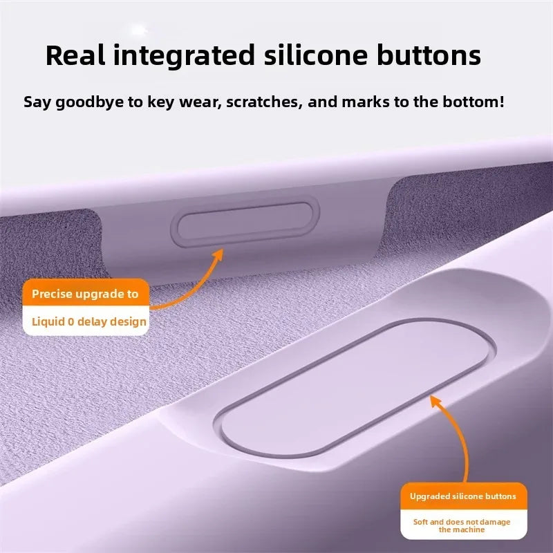 Magnetic Phone Case for iPhone Pro Max | Liquid Silicone Bumper