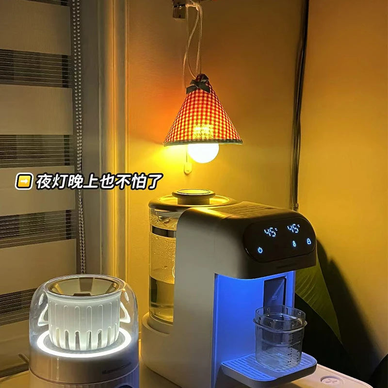 Linda luz nocturna recargable | Acogedora lámpara para habitaciones infantiles