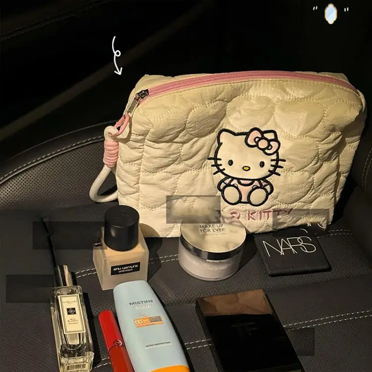 Kawaii Makeup Storage Bag | Large Capacity Cosmetic Organizer