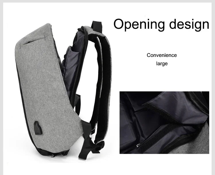 Waterproof Anti-Theft Backpack | Stylish Large Capacity Bag