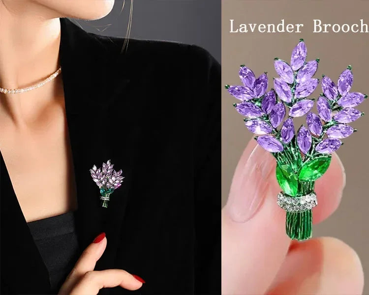 Elegant Gold Color Rhinestone Shovel Brooch for Stylish Accessory