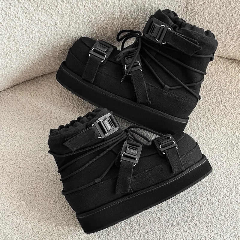 Women's Warm Snow Boots | Faux Fur Lined Winter Ankle Boots