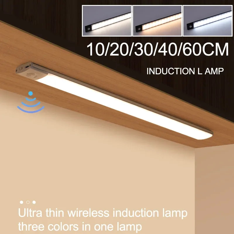 Wireless Rechargeable LED Motion Sensor Cabinet Light for Any Space