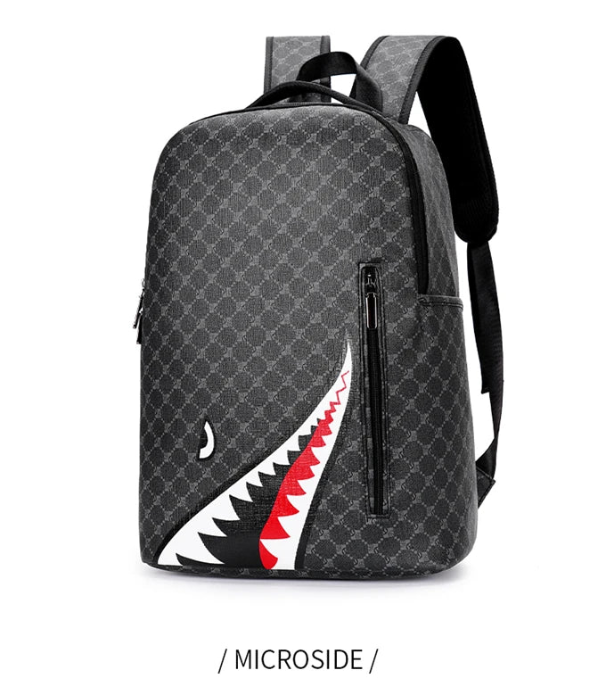 Multifunctional Leather Backpack for Men | Stylish Travel & Work Bag