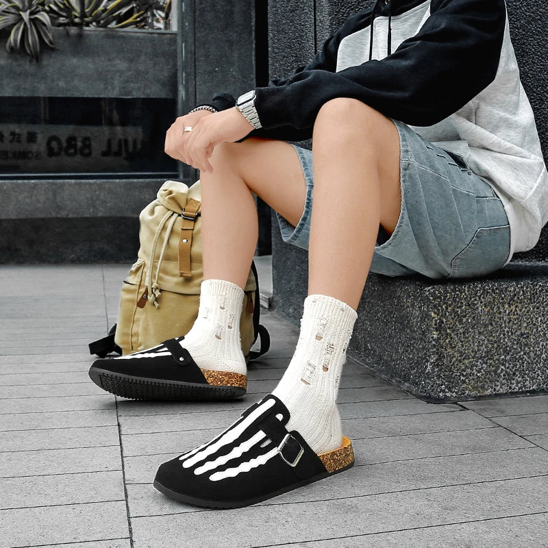 Men's Cork Clogs with Arch Support | Comfortable Indoor Footwear