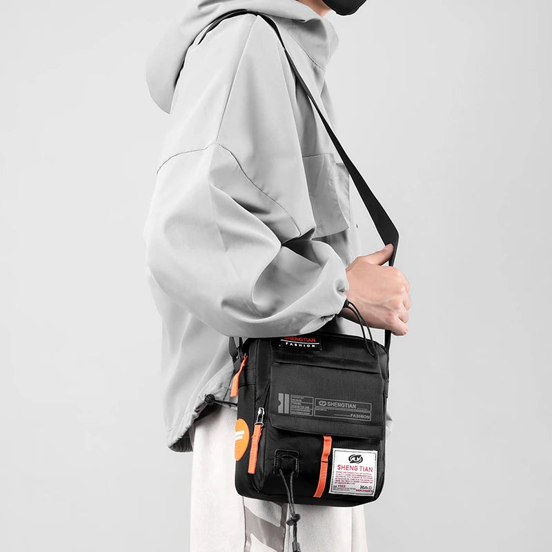 Waterproof Anti-Theft Sling Bag | Multi-Pocket Messenger for Travel