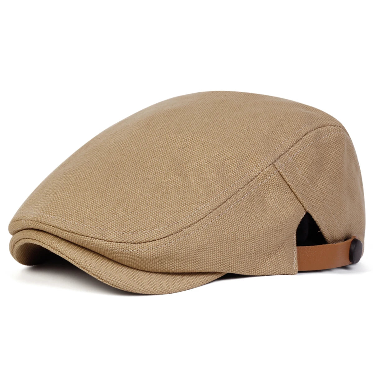 Unisex Mongolia Embroidery Newsboy Cap | Adjustable Beret Hat