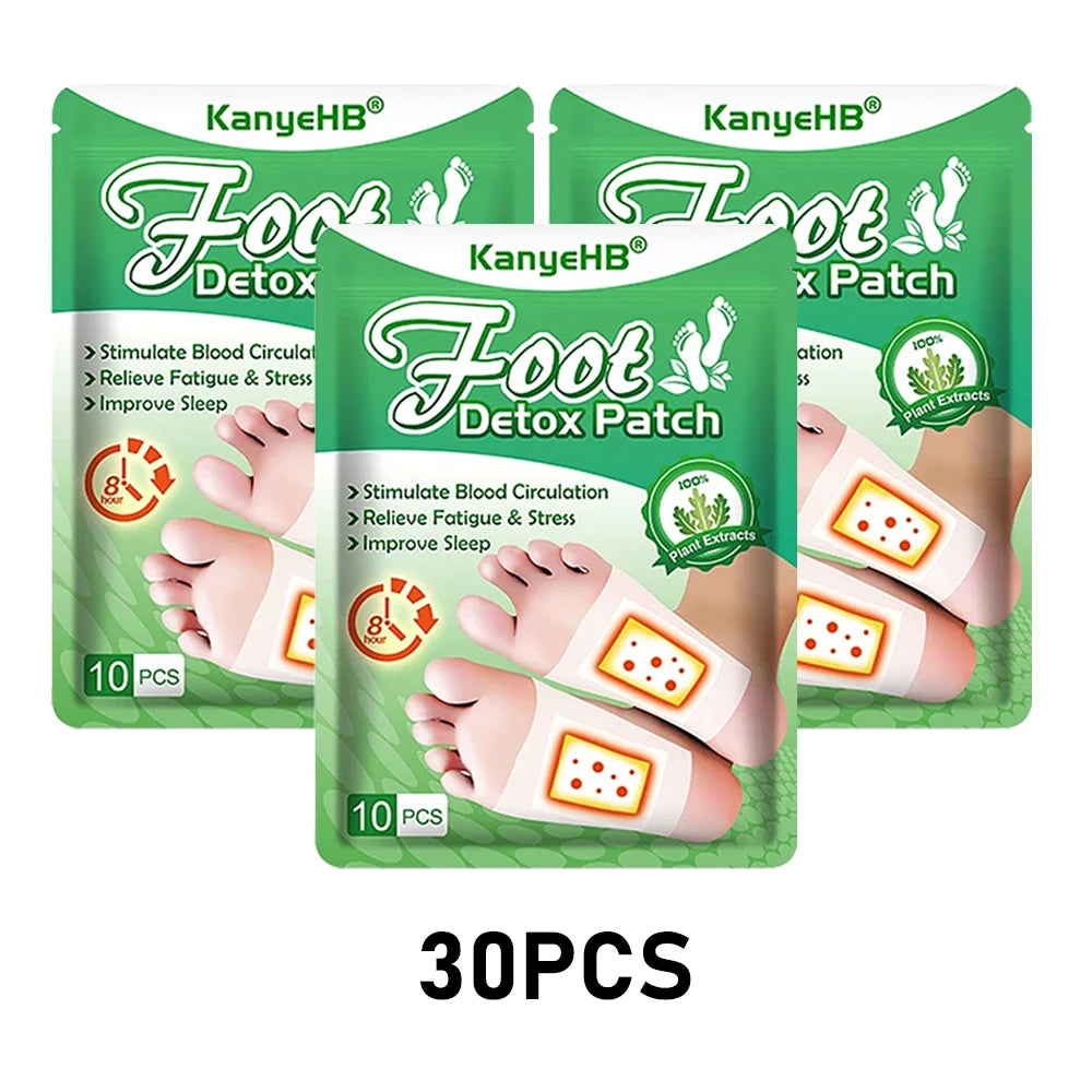 Detox Foot Patches | Natural Toxin Cleansing and Stress Relief
