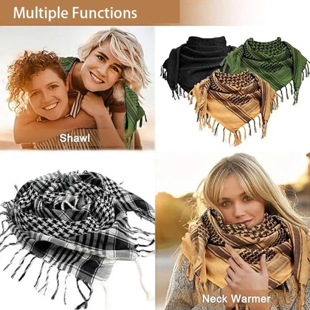 Men's Tactical Desert Head Wrap Scarf | Functional & Stylish