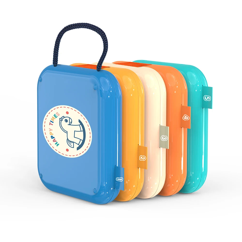 Montessori Busy Board Activity Cube | Sensory Toys for Kids 1+