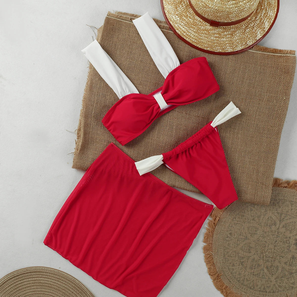 3-Piece Micro Bikini Set | Sexy Women's Swimwear for Summer