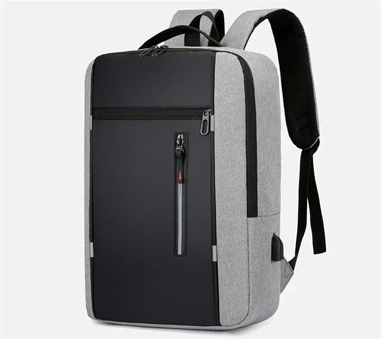 Waterproof Business Laptop Backpack | USB Charging & High Capacity