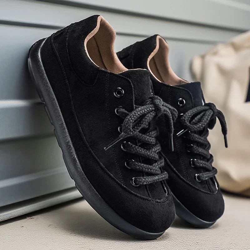 Thick Sole Breathable Anti Slip Sneakers | Stylish Men's Casual Shoes