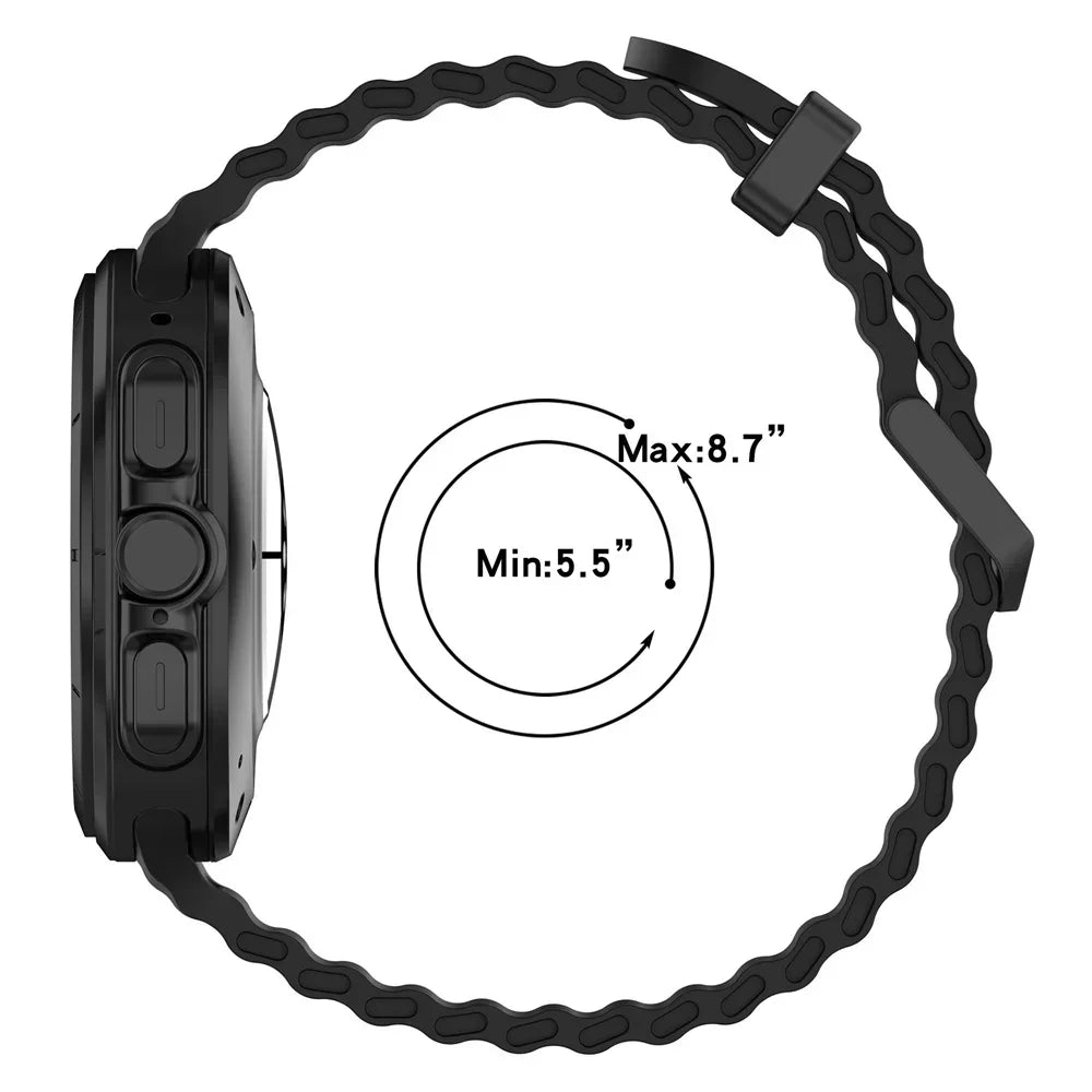 Sport Band for Galaxy Watch 47mm | Stylish Silicone Bracelet