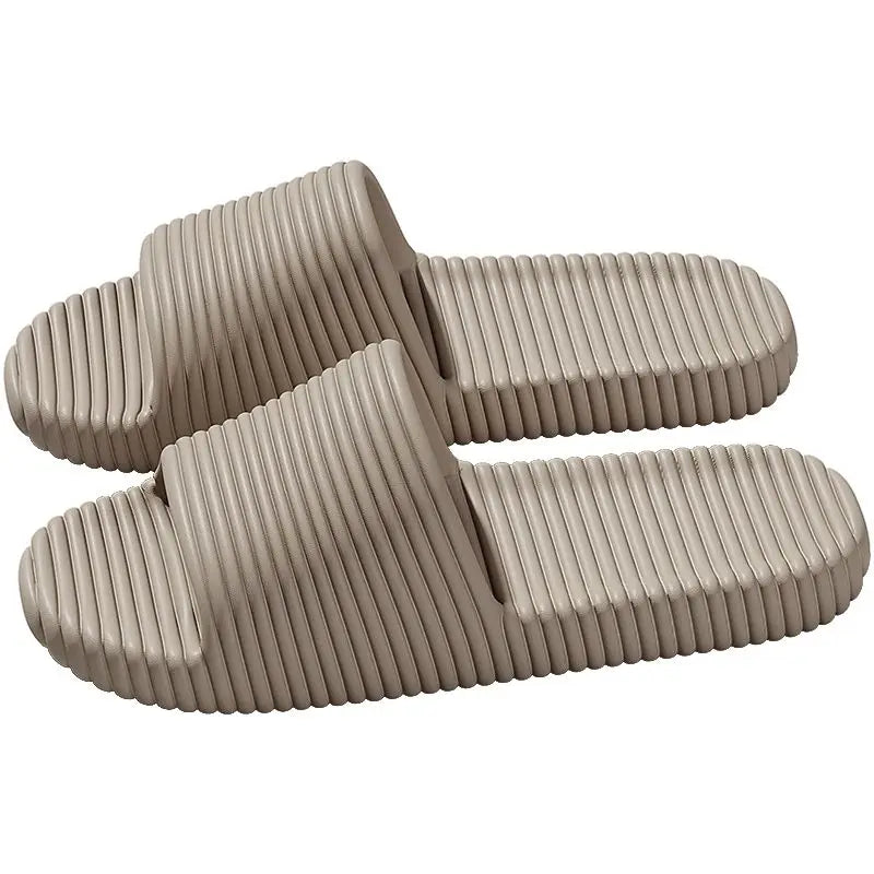 Fashion Men's Slippers Summer Comfortable Anti-Slip Soft Soles House Sandals for Indoor Outdoor Beach Breathable Shower Slide
