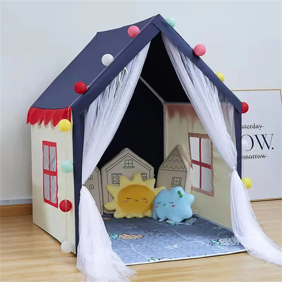 Portable Baby Play Tent | Indoor Outdoor Kids Teepee House