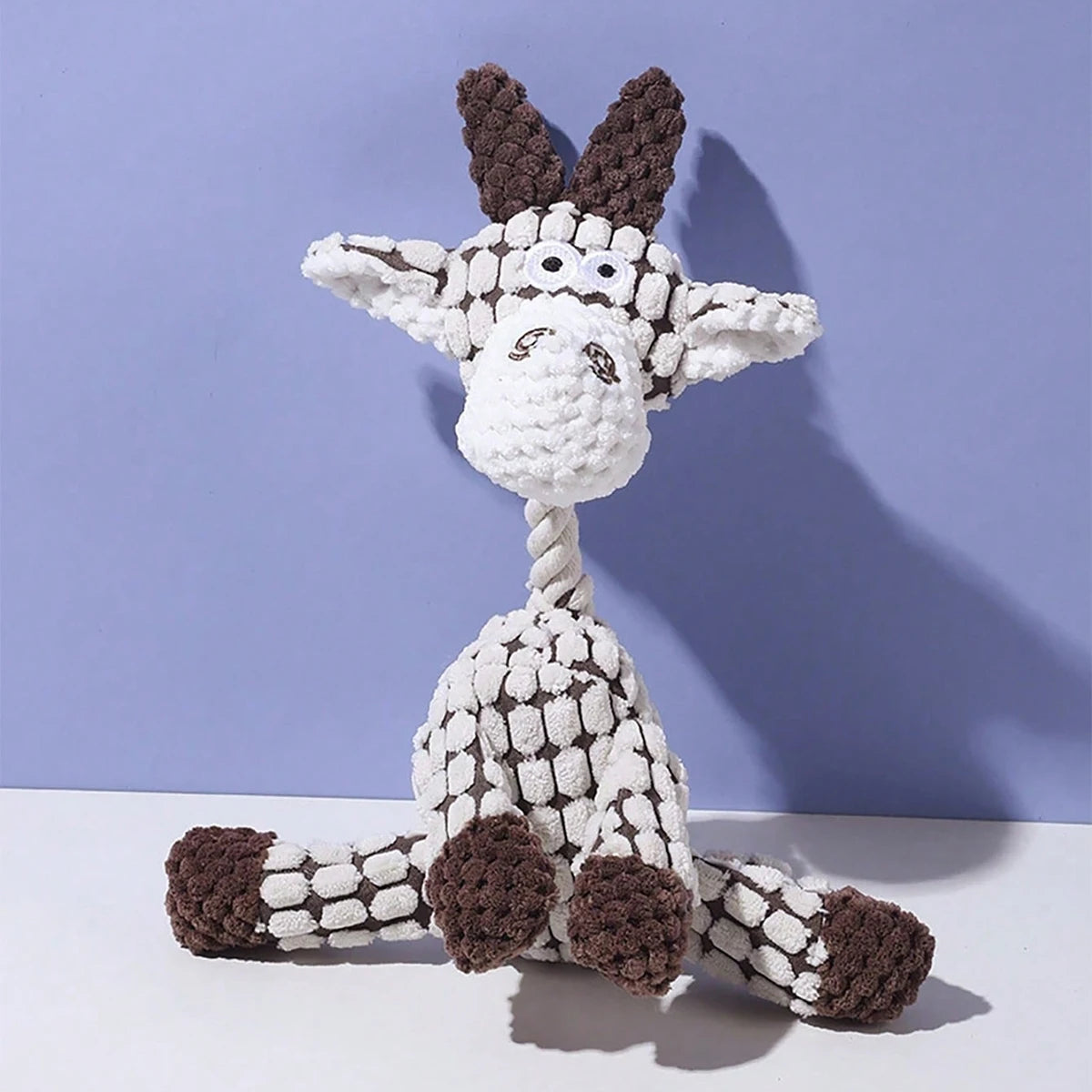 Cute Donkey Plush Toy for Dogs | Interactive Squeaky Pet Delight