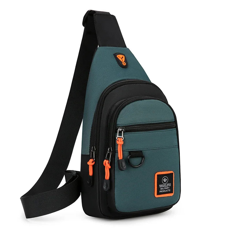 Men's Waterproof Outdoor Hiking Shoulder Bag | Crossbody Travel Pack
