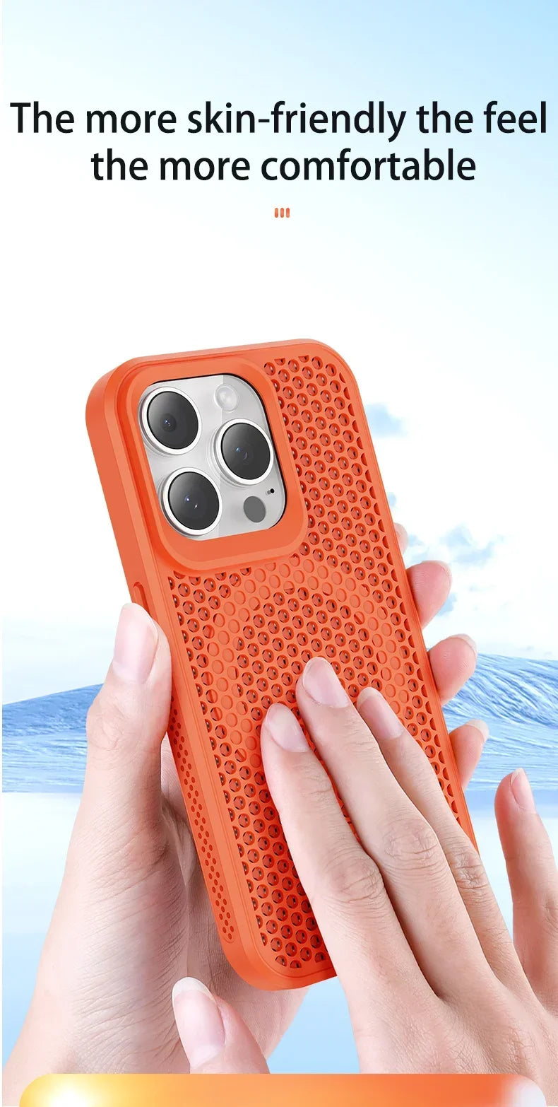 Cooling Heat Dissipation Phone Case | Magnetic Protection for iPhone