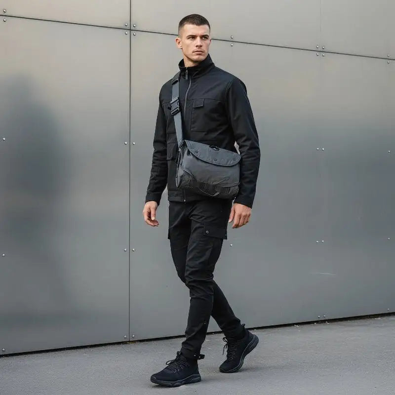 Stylish Men's and Women's Crossbody Messenger Bag | Casual Nylon Tote