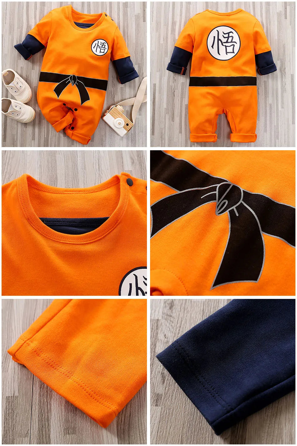 Baby Anime Rompers for Infants | Cute Cartoon Cosplay Jumpsuit