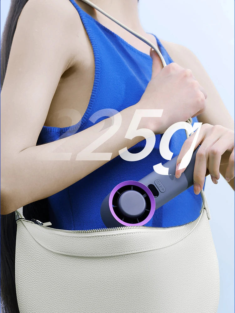 Portable Handheld Turbo Fan | 100 Adjustable Wind Speeds