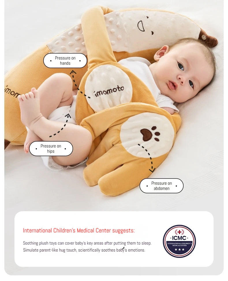Baby Soothing Plush Toy | Anti-Startle Sleep Aid Doll
