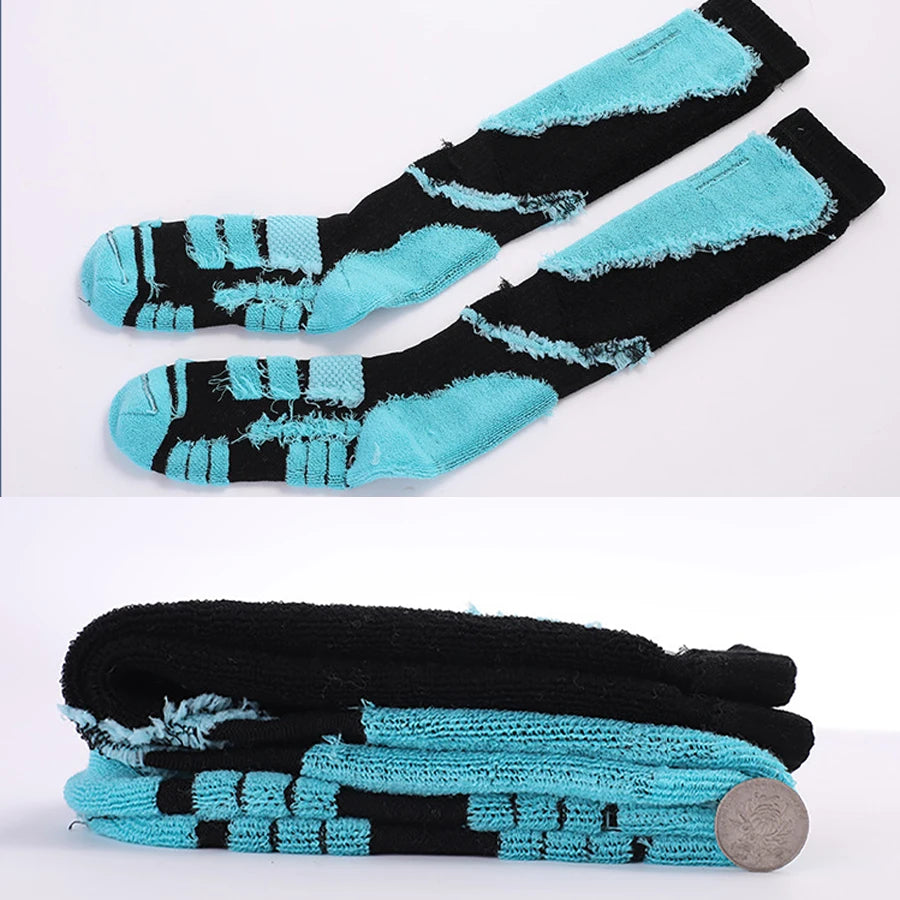 Winter Ski Cold Weather Knee-high Socks for Snow Sports