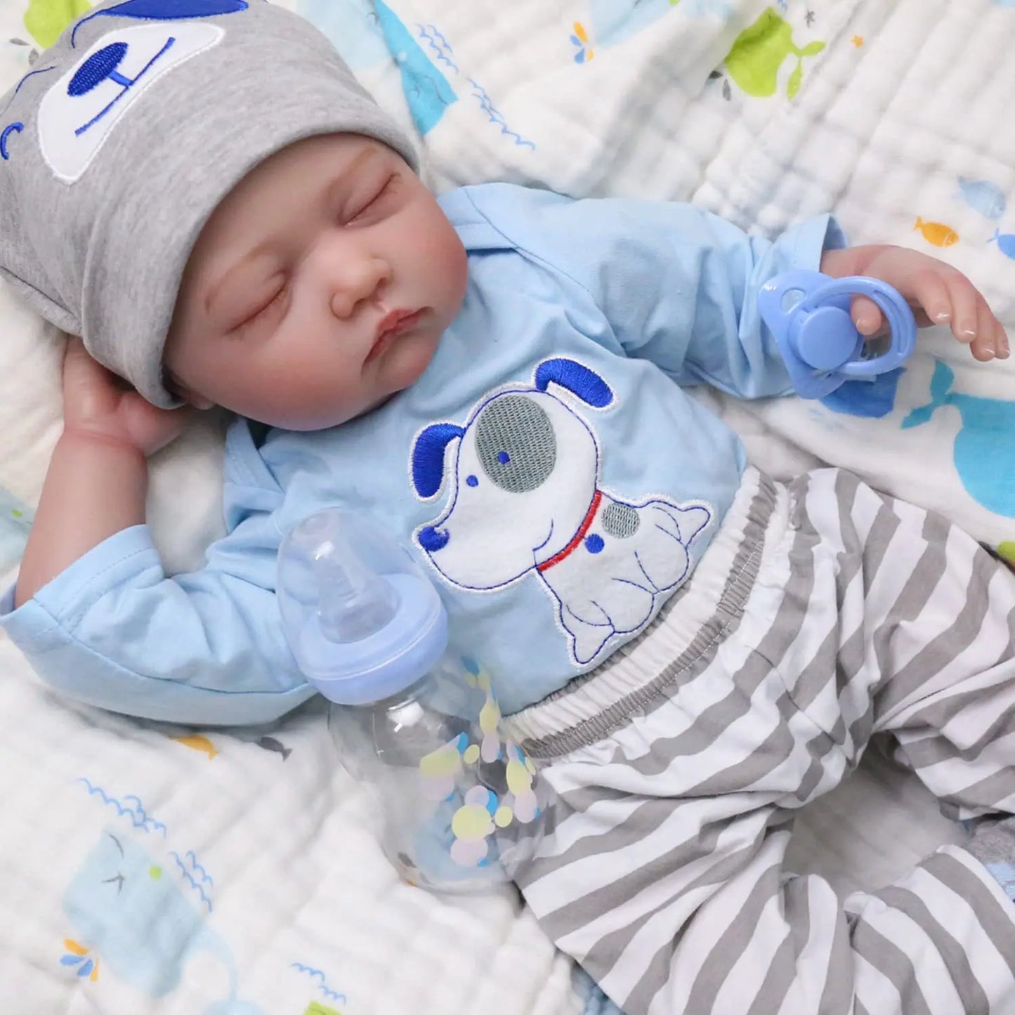 Muñeca Reborn Realista de 22 Pulgadas | Ojos Cerrados, Coleccionable