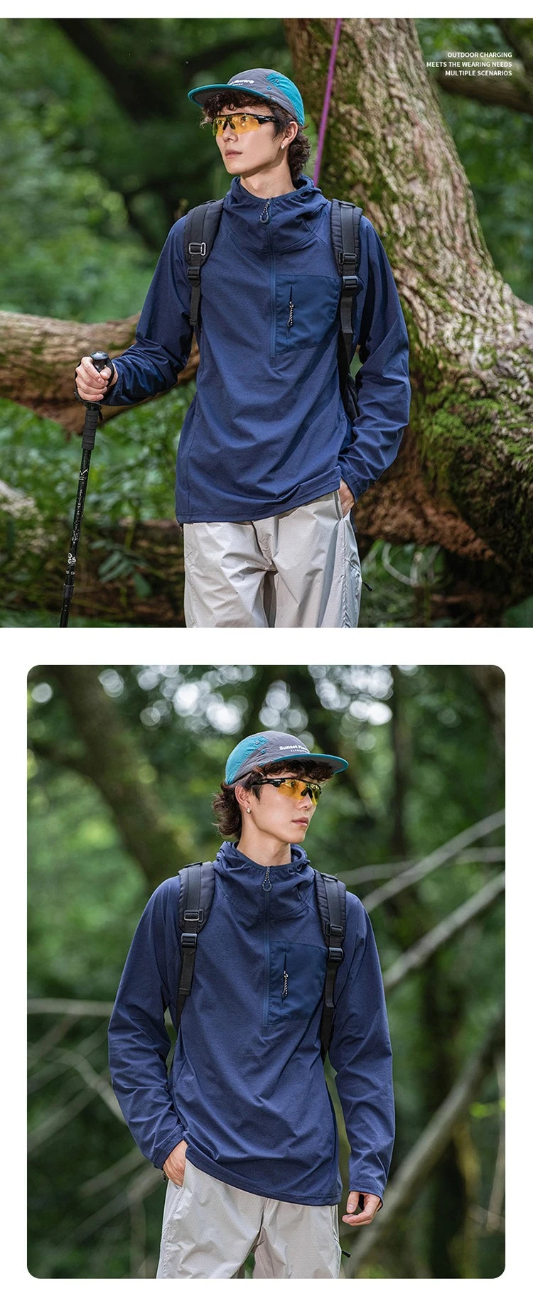 Men's Quick-Dry Outdoor Long Sleeve T-Shirt | Breathable Comfort