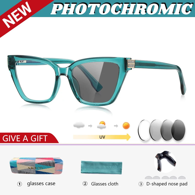 Chic Cat Eye Anti-Blue Light Reading Glasses for Women